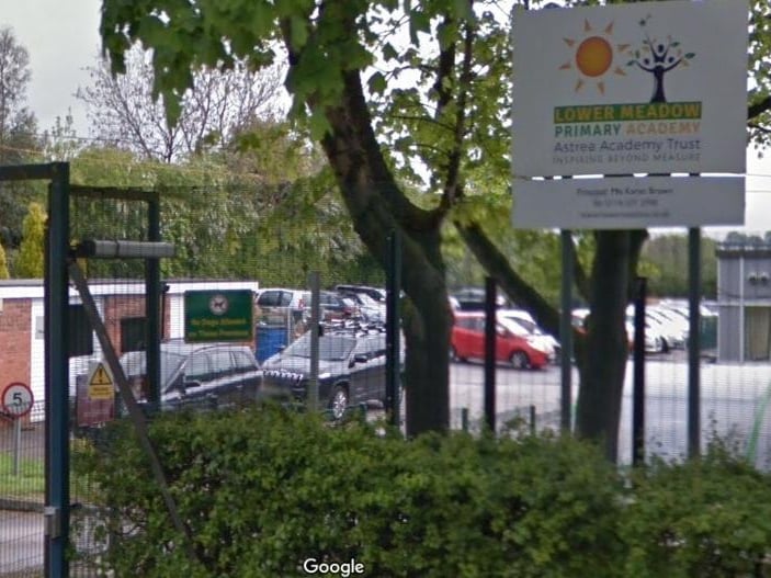 Lower Meadow Primary Academy, on Batemoor Road, issued 1 permanent exclusion during the 2021-22 academic year.