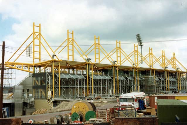 Don Valley Stadium, with its familiar yellow steelwork structure, was built for the 1991 World Student Games