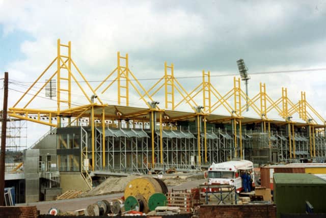 Don Valley Stadium, with its familiar yellow steelwork structure, was built for the 1991 World Student Games