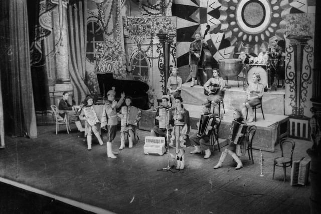 The stage at the Empire Theatre in Lynn Street in a photo taken in the 1950s. Photo : Hartlepool Library Service.