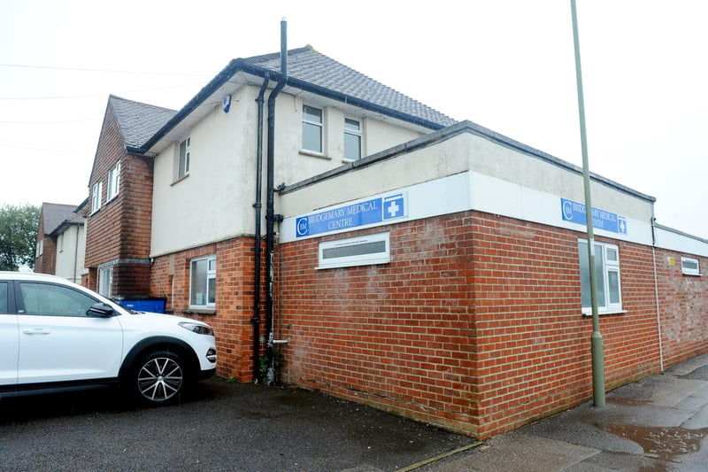 Bridgemary Medical Centre, on Gregson Avenue, was rated 77% good and 7% poor by patients.