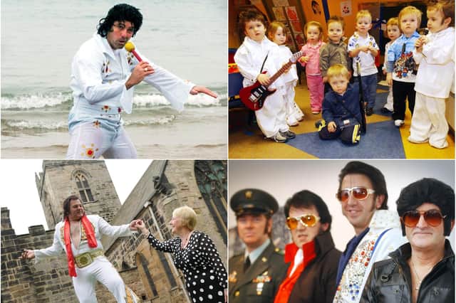 A tribute to Elvis from Wearside and County Durham over the years.