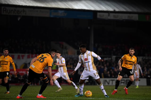He may have torn up League Two back in 2018/19, but he's still struggling to get to grips with League One. In March 2020, he's scored just one goal for Donny all season. (Photo by Alex Davidson/Getty Images)