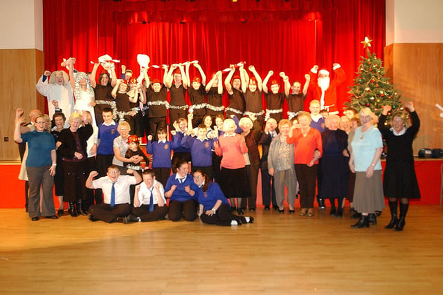 More than 50 pensioners were invited to the school for an afternoon of entertainment and food in 2007. Were you one of the pupils who put on such a great event?