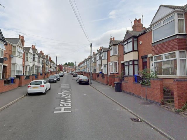 The joint third-highest number of reports of drug offences in Sheffield in January 2023 were made in connection with incidents that took place on or near Hawkshead Rd, Wincobank, with 2