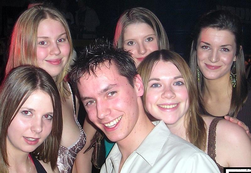 Partygoers at the Leadmill in March 2005.  Photo courtesy of the Leadmill