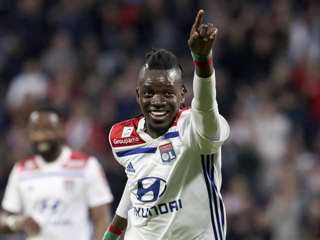 Bertrand Traore has joined Aston Villa from Lyon ahead of Sheffield United's visit to Villa Park in the Premier League: AP Photo/Laurent Cipriani, File