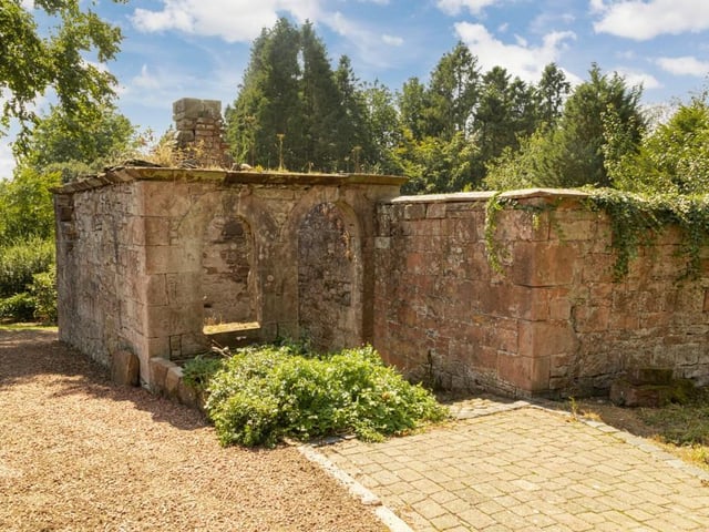 Historic garden wall.