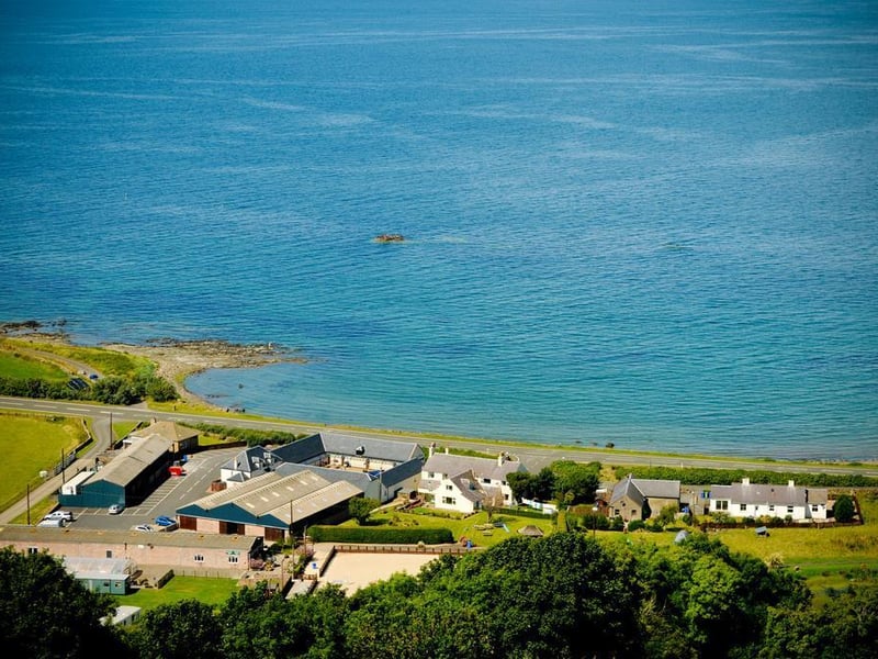 The Woodland Bay Hotel is located two miles south of Girvan on Scotland's west coast, with easy access to the Ayrshire Coastal Path and just a short distance from the beach.