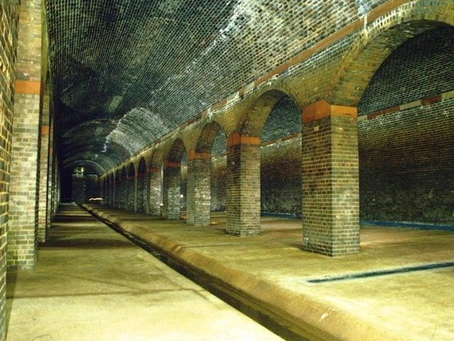 Situated below homes at Liberton Gardens and Alnwickhill Road, the giant brick-built storage tank at Alnwickhill Waterworks dates back to 1875. Covering a space around half the size of Charlotte Square, the 15-million gallon tank once stored the city's water.