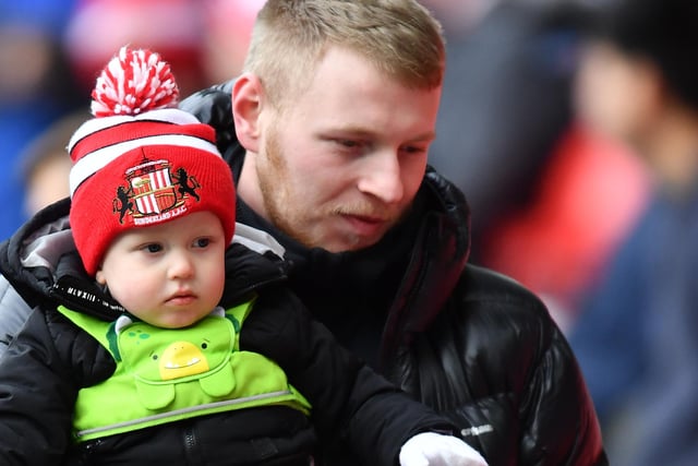 This little one is a Sunderland fan for life now!