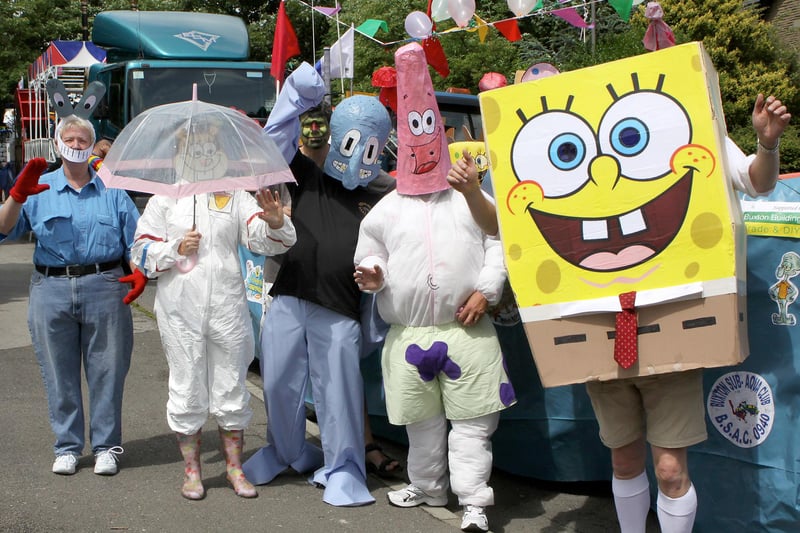 A Spongebob Squarepants themed entry in 2010