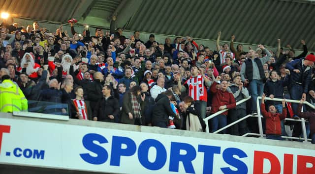 Three of Sunderland's six in a row wins were at St James' Park. Were you in the stands for any of them, such as this one in 2014?