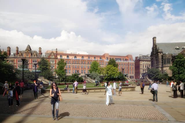 The Radisson Blu Hotel on Pinstone Street, in Sheffield city centre, will have a rooftop bar overlooking the Peace Gardens. Construction officially began this week and the hotel is due to be completed in late 2023