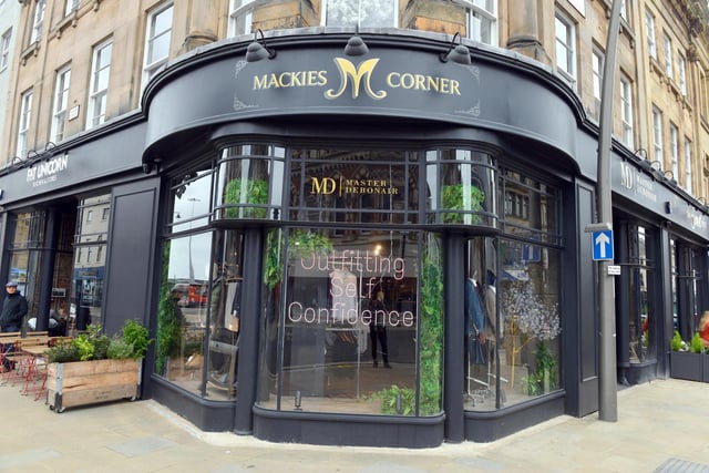 Also on Mackie's Corner is Master Debonair. The clothing shop opened in 2021 and sells everything from full suits to small accessories which are perfect as small gifts.