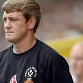 Steve Bruce in his days as Sheffield United's manager: Mike Hewitt /Allsport