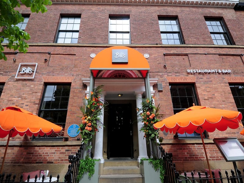 British chain Bill's, in Albion Place, has an average rating of 4.5/5 stars. One customer said: "Some very unique dishes, which we enjoyed greatly. Nice spicing was used. We recommend highly. Service is super."