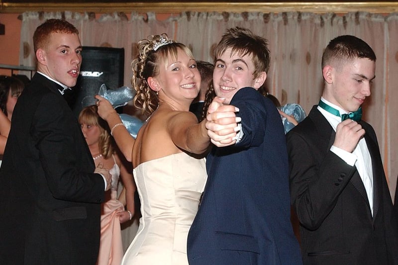 Such happy scenes at the prom.