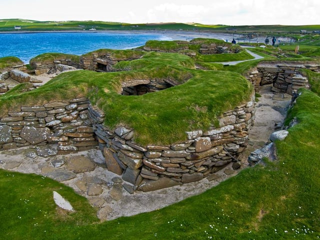 This stone-built Neolithic settlement dates back further than Stonehenge according to the UNESCO World Heritage Site. It's situated in the west coast of Mainland, and is considered to be Europe's most complete Neolithic village