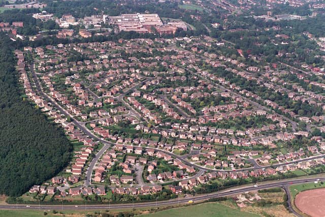 What can you see in these aerial shots of Sheffield and South Yorkshire?