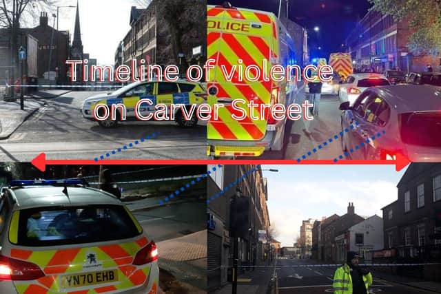 There have been a number of serious incidents on Carver Street over the years