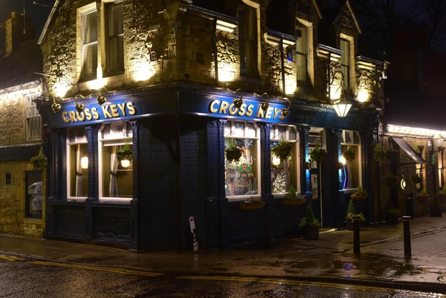The historic Cross Keys pub is looking even cosier than usual.