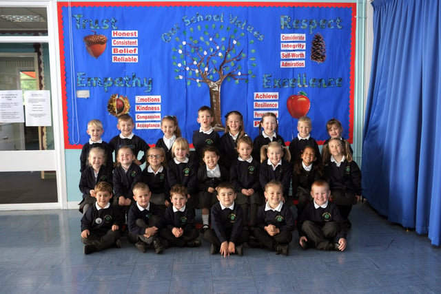 Year R Starters 2021 Ranvilles Infant School Oldbury Way Fareham - Butterflies Class. Picture: Alice Mills