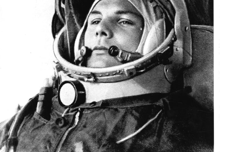 Yuri Gagarin (dated 12 April); the first human in space and in Earth orbit