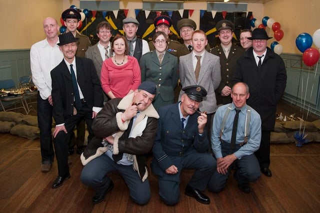 Woodhead Mountain Rescue Team staged a war time dance to raise cash in 2010