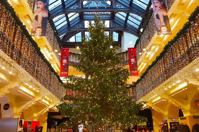 Sadly missed this year, this famous Christmas tree was a highlight of many shoppers in the capital.