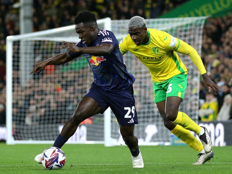 Picked up a knee injury during Norwich's FA Cup defeat to Brighton earlier this month. Missed Saturday's meeting with Sheffield United and also expected to miss out on Wednesday evening.