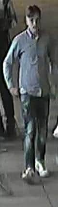 Police are looking to identify the man pictured