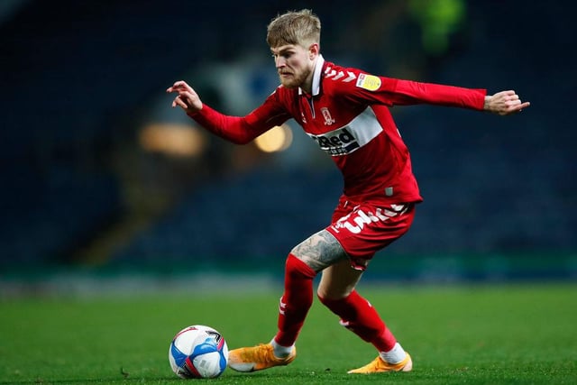 It came as somewhat of a surprise to many Boro fans when fullback Coulson was allowed to leave on-loan. The left-sided defender was one of few options available behind Marc Bola in Warnock’s squad but was given the green light to head out to Ipswich in mid-August. The 23-year-old has featured four times for the Tractor Boys this season and assisted Macauley Bonne’s winner against Lincoln City. (Photo by Clive Brunskill/Getty Images)
