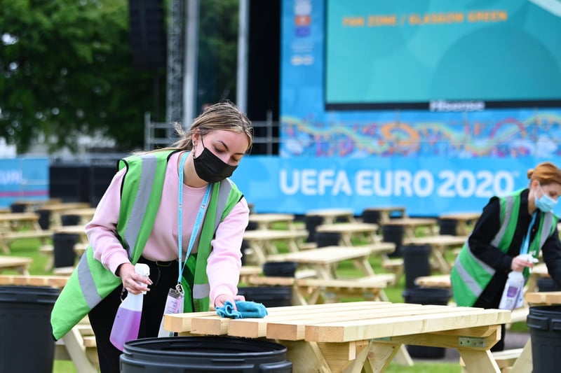 Euro 2020 is being played at venues across Europe this summer, including Hampden Park in Glasgow, after being postponed last year because of the coronavirus pandemic.