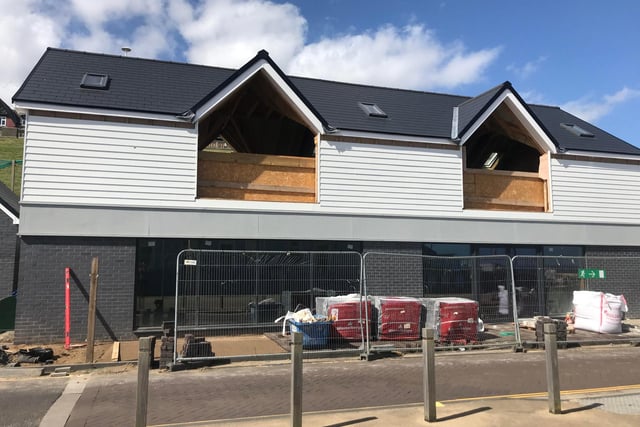 Pier Point phase 1 houses successful businesses including Love Lily, Six, Downeys and The Scullery. Work has started on the neighbouring phase 2.  The two-storey lot – which could be used as a restaurant, retail company or take away – is expected to create 20 jobs.