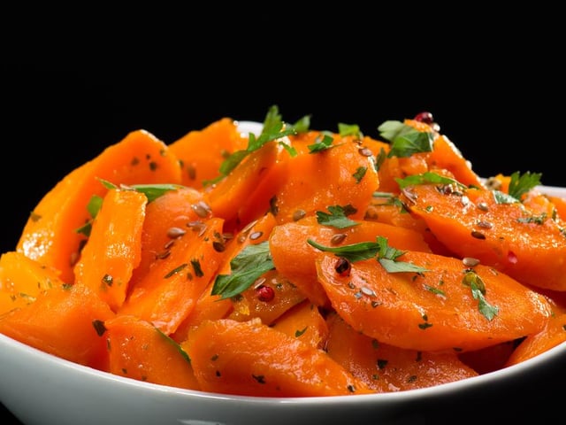 Carrots also rank in the bottom tier for festive favourites (Photo: Shutterstock)