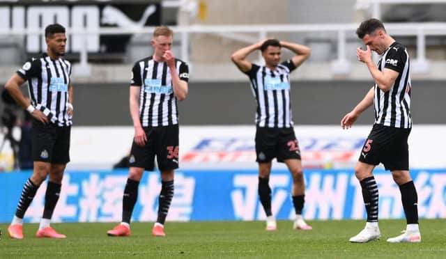 The Premier League's 'dirtiest' teams in 2020/21 - here's where Newcastle United rank. (Photo by STU FORSTER/POOL/AFP via Getty Images)