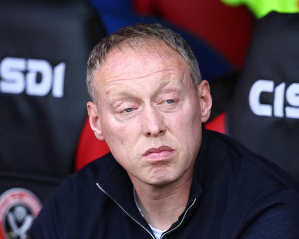 Steve Cooper manager of Nottingham Forest has warned his players that their tie against Sheffield United is far from over. Picture: Simon Bellis / Sportimage