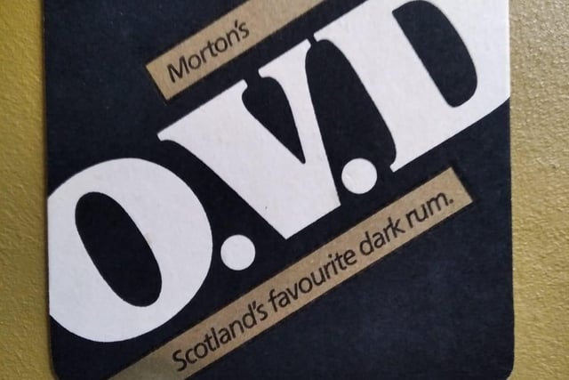 O.V.D. stands for Old Vatted Demerera - and is one of Scotland's most popular dark rums.
