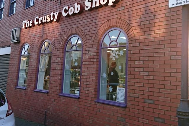 Crusty Cob Shop, 34 West Street, Conisbrough, DN12 3JH. Rating: 4.7/5 (based on 107 Google Reviews). "Friendly staff, prompt service and rather comprehensive menu."
