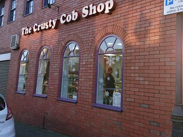 Crusty Cob Shop, 34 West Street, Conisbrough, DN12 3JH. Rating: 4.7/5 (based on 107 Google Reviews). "Friendly staff, prompt service and rather comprehensive menu."