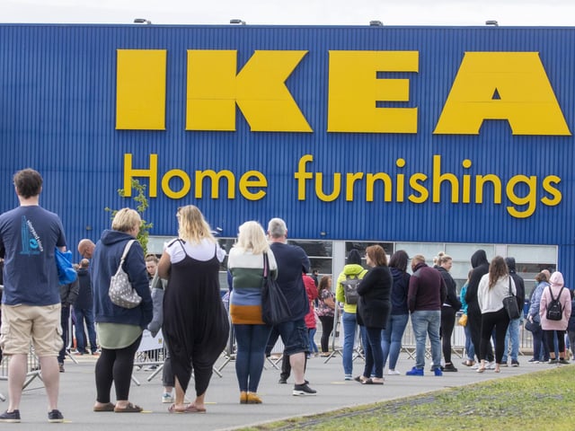 Shops in England opened on June 1.