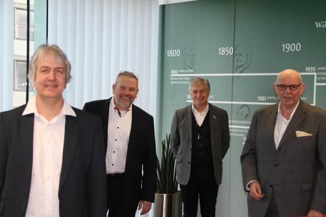 Kevan Shaw – Castle Square Corporate Finance, Richard Cook - Director, Castings Technology International; John Baddeley – Wake Smith; Kevin Parkin – Chairman, Castings Technology International.