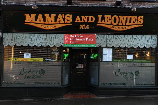 Mama's and Leonies, Norfolk Street, Sheffield. Picture: Andrew Roe