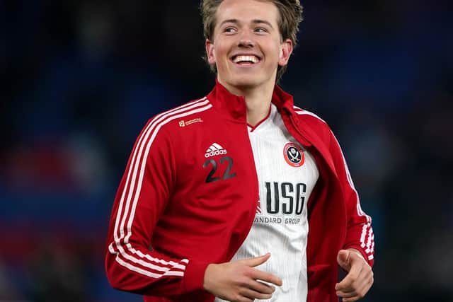 Sheffield United's Sander Berge arrived from Genk in January: Tess Derry/PA Wire.