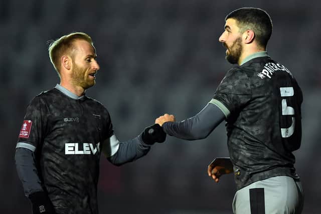 Sheffield Wednesday pair Barry Bannan and Callum Paterson.