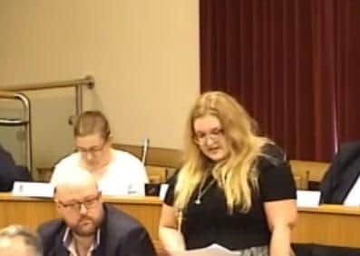 Councillor Emily Barley stood down as leader of the Rotherham Conservative group during yesterday’s (January 18) full council meeting, and said she hoped to campaign for safer maternity care.
