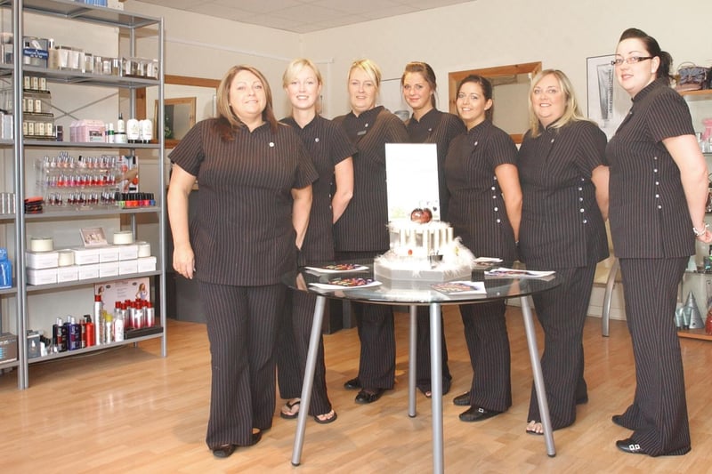 Staff at Belle Vue Spa in Ashbrooke were pictured in 2006.