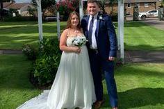 These lovebirds both work for the RAF and got married in August after their May wedding was cancelled due to Covid. Victoria was pregnant at the time with their first baby.