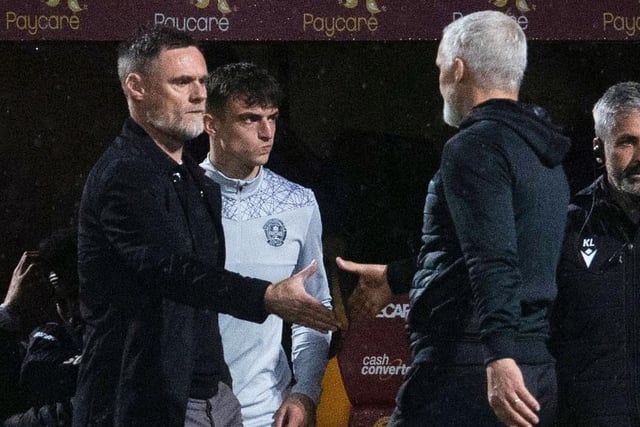 Graham Alexander hit out at referee Bobby Madden for his role in Motherwell’s draw with St Mirren at Fir Park. The Steelment led 2-0 before being pegged back with Eamonn Brophy scoring through a twice-taken penalty. Alexander said: “I can’t explain those decisions in an honest way.  I don’t know what to say.” (Various)